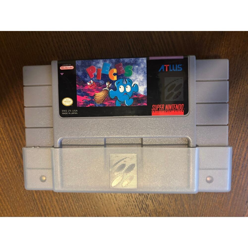 Pieces Super Nintendo game